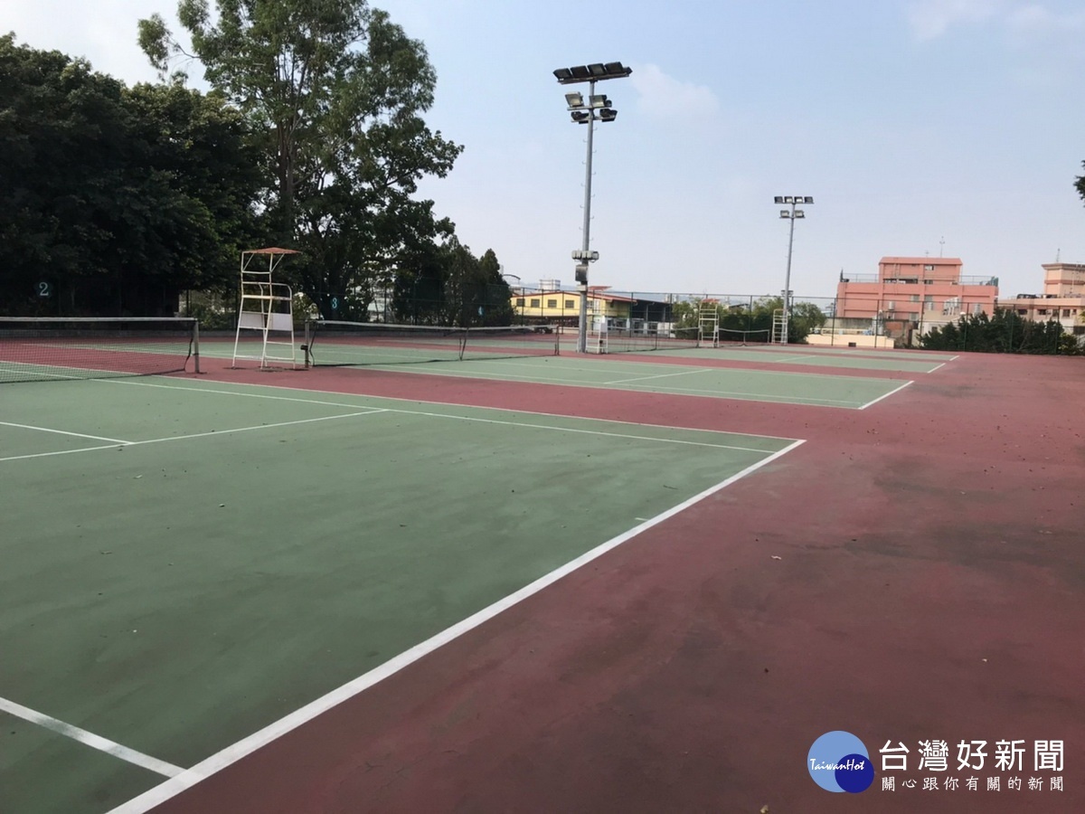 草屯中山公園設施待整修。(中部聯合服務中心提供)