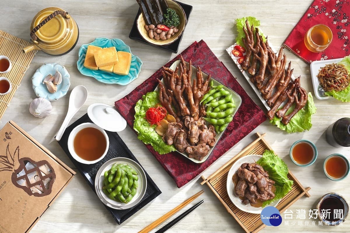 台中在地好味道,各式滷味,令人回味無窮。(圖/上和園滷味)