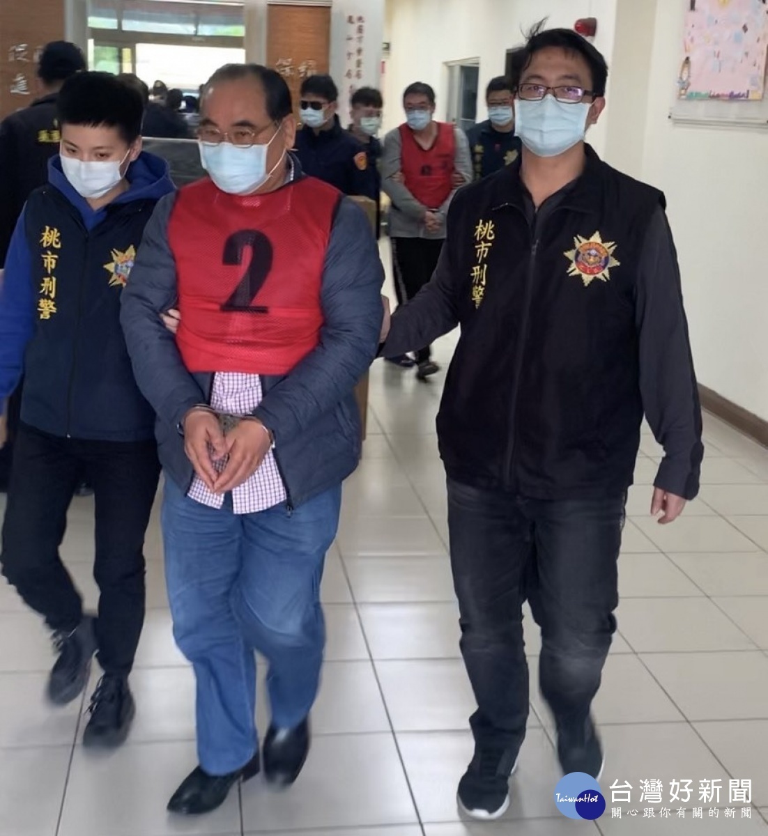 警方打擊組織犯罪,逮捕犯嫌移送法辦