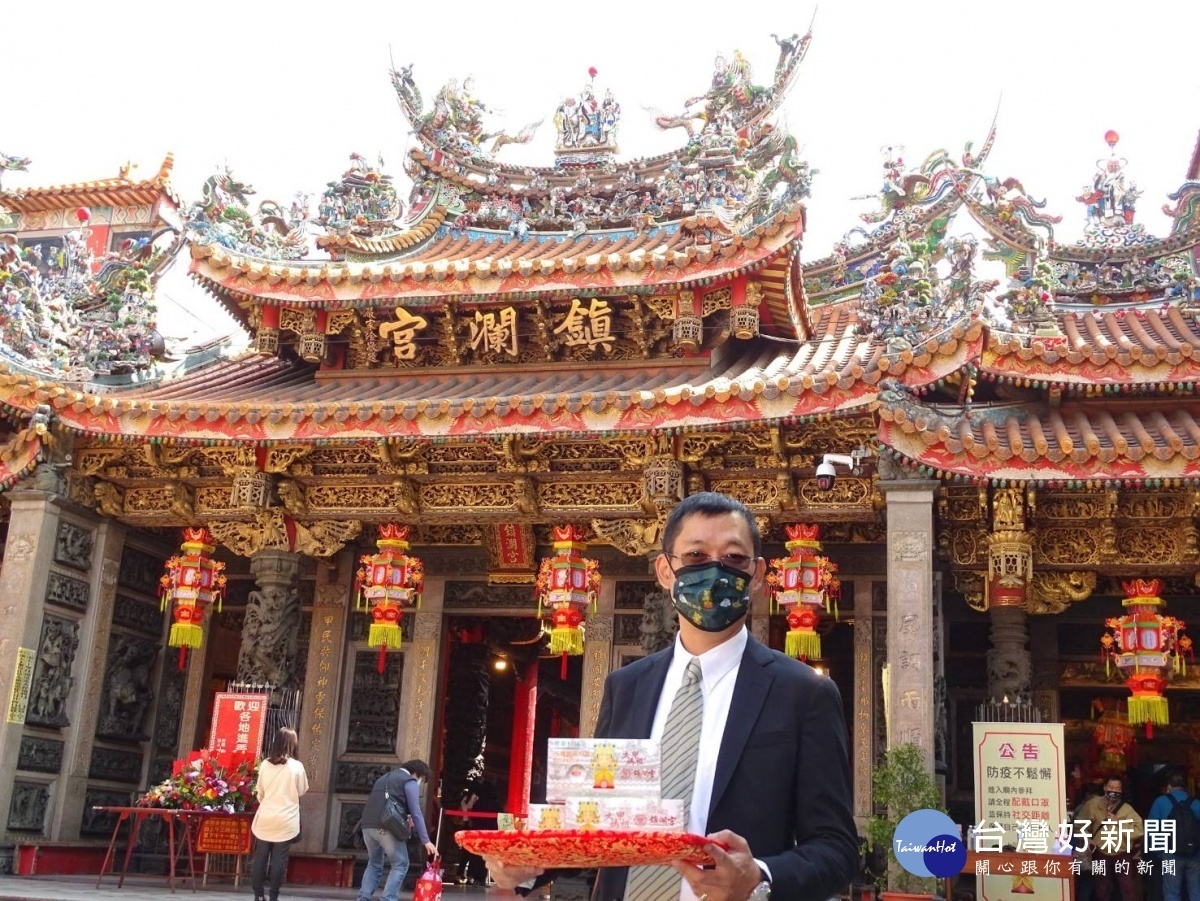 有戴有保庇! 大甲鎮瀾宮推「媽祖口罩」