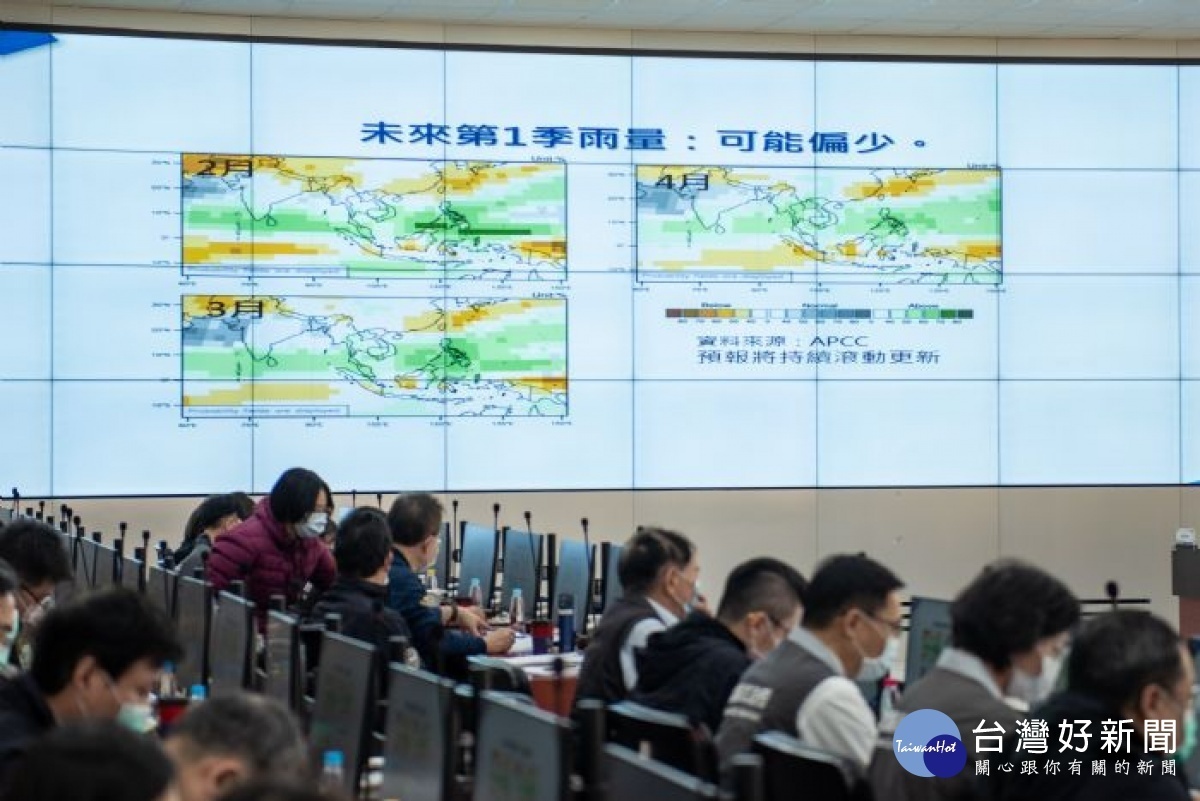 目前石門水庫蓄水量為1億2,482萬立方公尺,蓄水率約63%,依據目前氣象資料推估未來第1季(2-4月)雨量仍可能偏少,因此各項抗旱工作仍需持續進行