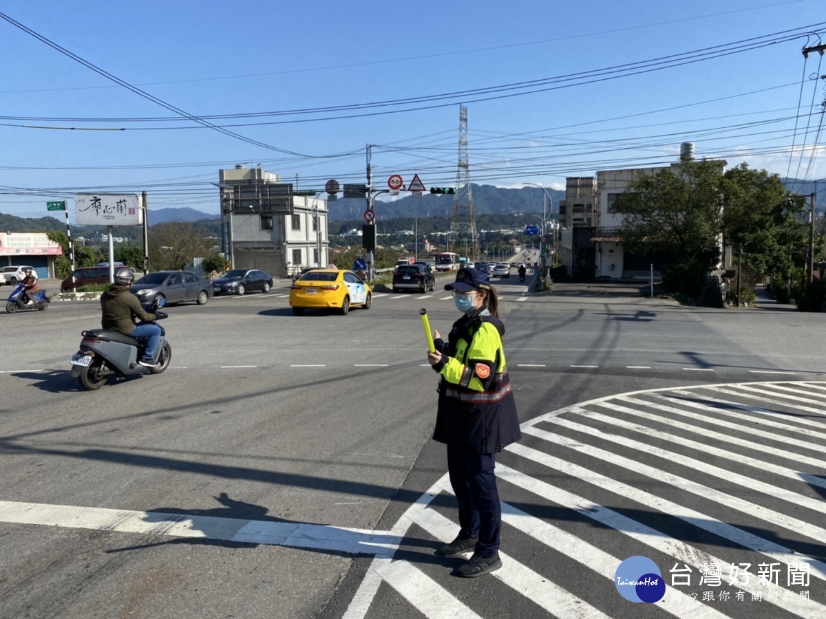 大溪分局為了讓遊客春遊能交通順暢,特別列出春節期間交通疏導措施