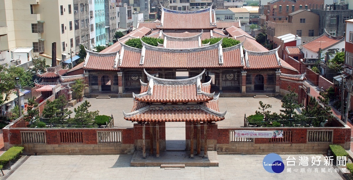 國定古蹟「鹿港龍山寺」。圖／彰化縣政府提供