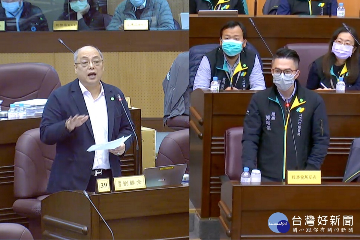 促進桃園整體發展與繁榮,桃園市議員劉勝全籲請市府經發局加把勁。