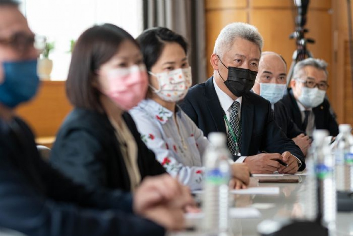 桃園市機師職業工會人員表達訴求