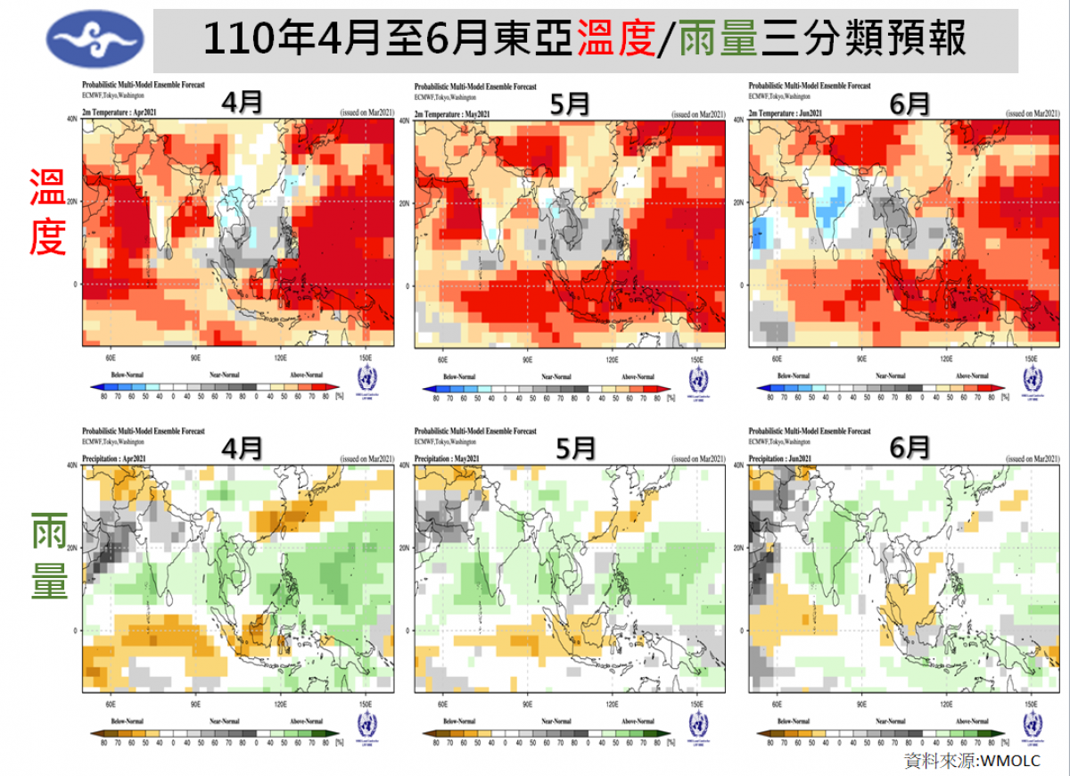(圖/報氣候 - 中央氣象局臉書)