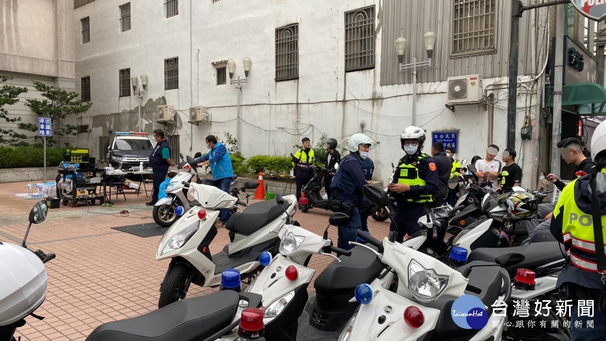 楊梅警分局警強力取締「改裝噪音車輛」,還給民眾安心的生活環境