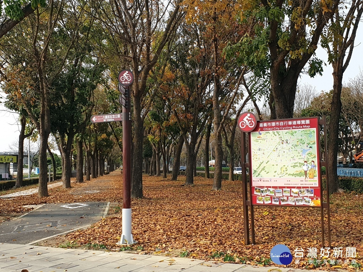 世賢路自行車道／陳致愷翻攝