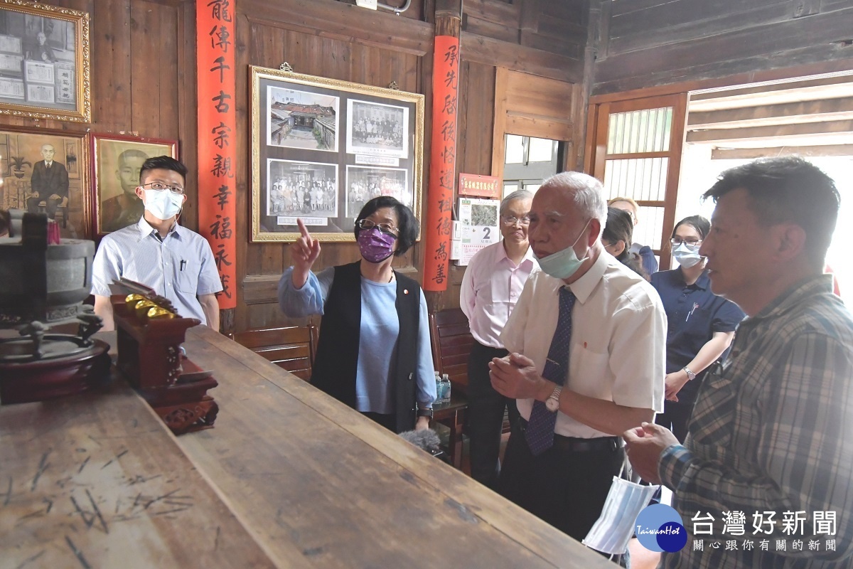 鹿港郭厝巷50號北頭文化館揭牌啟用。圖/彰化縣政府提供