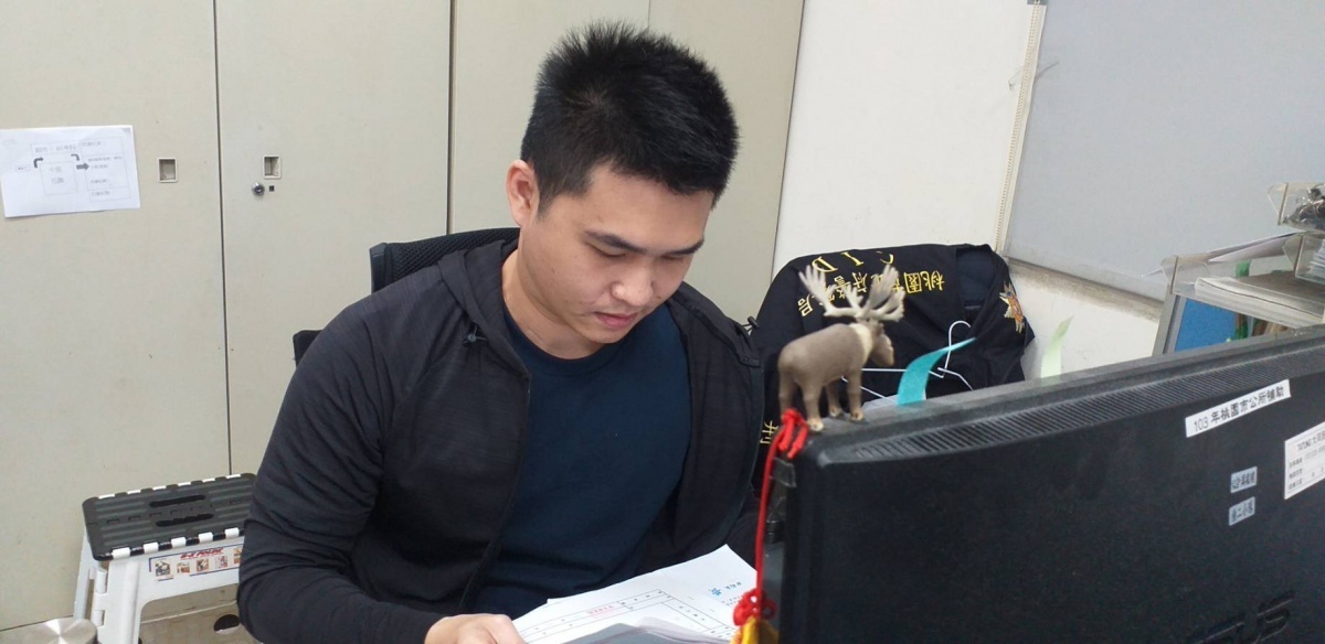 偵查佐吳家鳴接觸各項警察工作後,對於刑事偵查有極大的興趣