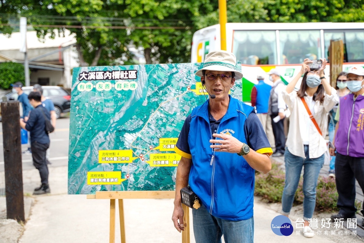 角逐2021年全國金牌農村，桃園市大北坑、內柵社區雙雙入選。