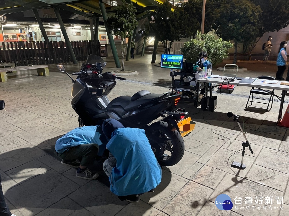改裝車噪音擾民,楊梅警環聯合稽查大執法