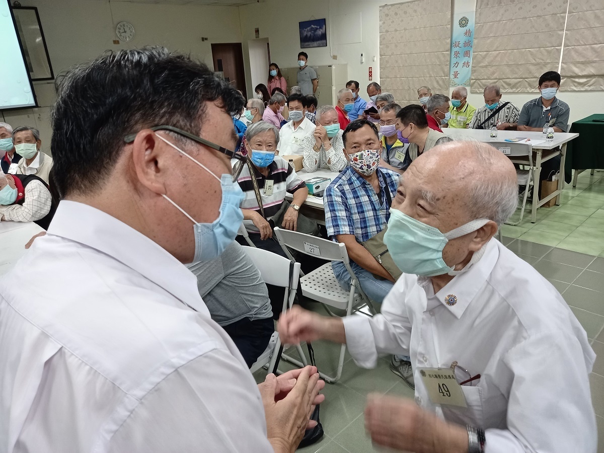 榮服處退除役官兵代表懇談 聽取退役袍澤建言