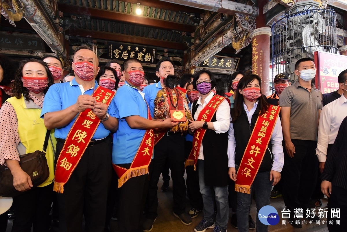 同安寮十二庄請媽祖-新祖宮媽祖。圖／彰化縣政府提供