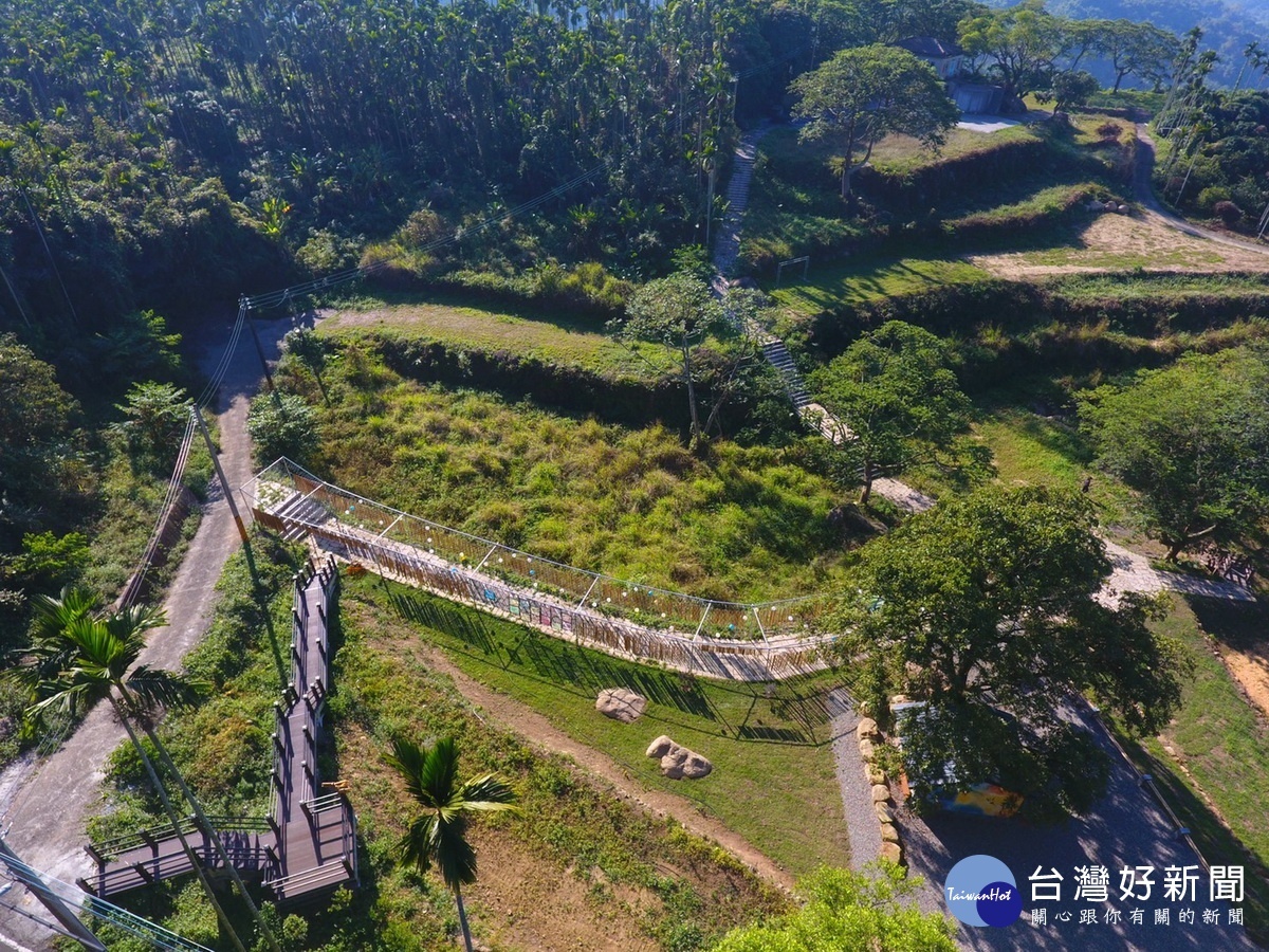 整個社區為主軸變成美麗園區。(水保局提供)