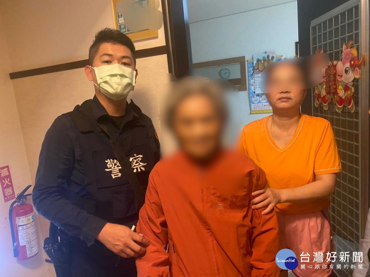 蘆竹婦迷路大坑山區，員警發現護送返家