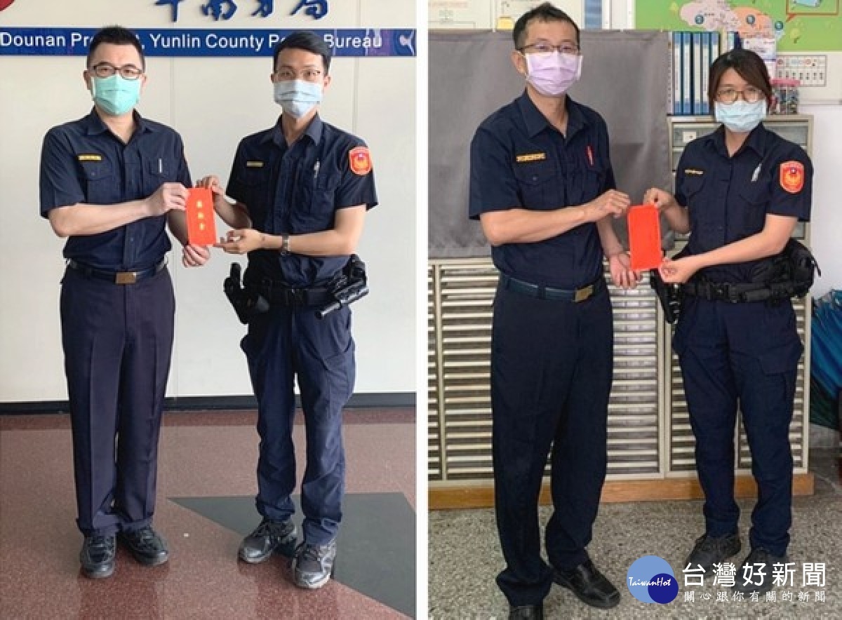 雲林縣警察之友會暨各分局警友辦事處體恤員警面對防疫工作的辛勞，由局長朱宗泰及各分局長親赴所屬警所頒發慰勉金。