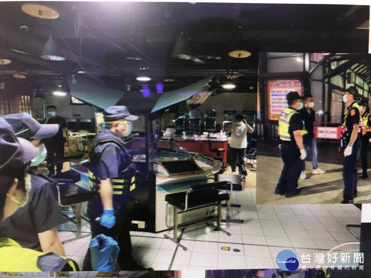 連日來各地分局都展開稽查。(縣警局提供)