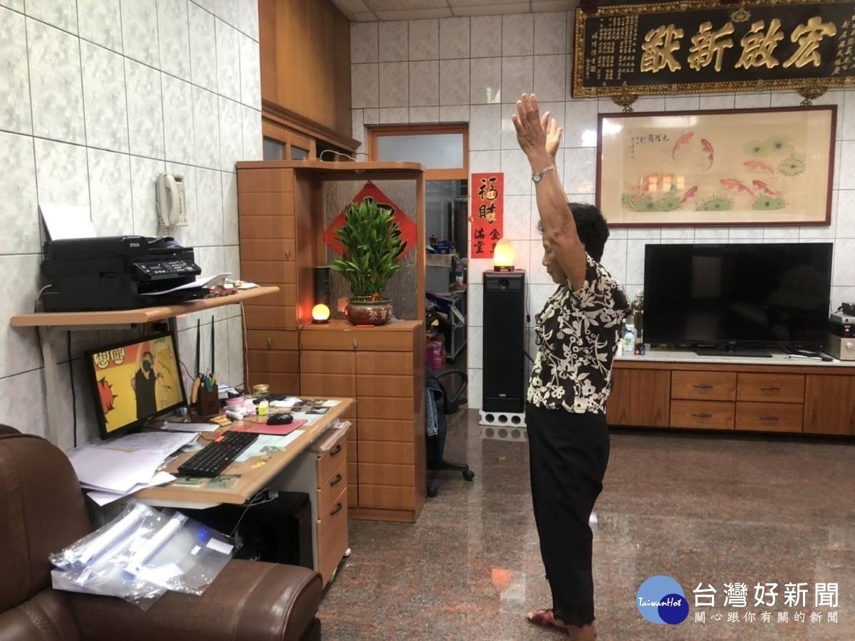 王惠美呼籲阿公阿嬤動起來!
