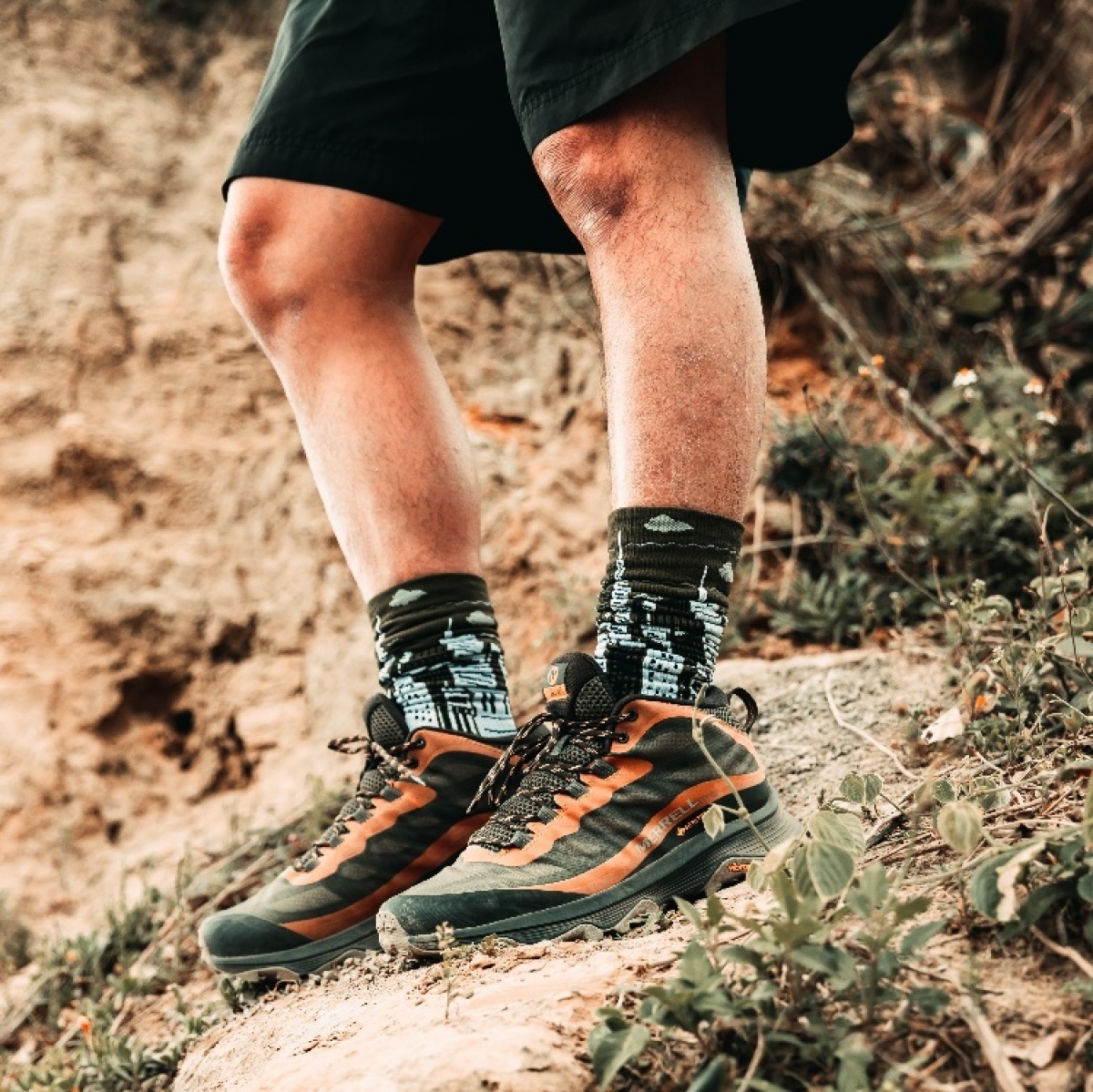 MOAB SPEED MID GORE-TEX® 是由MERRELL經典鞋款MOAB系列所改良推出的全新鞋型。