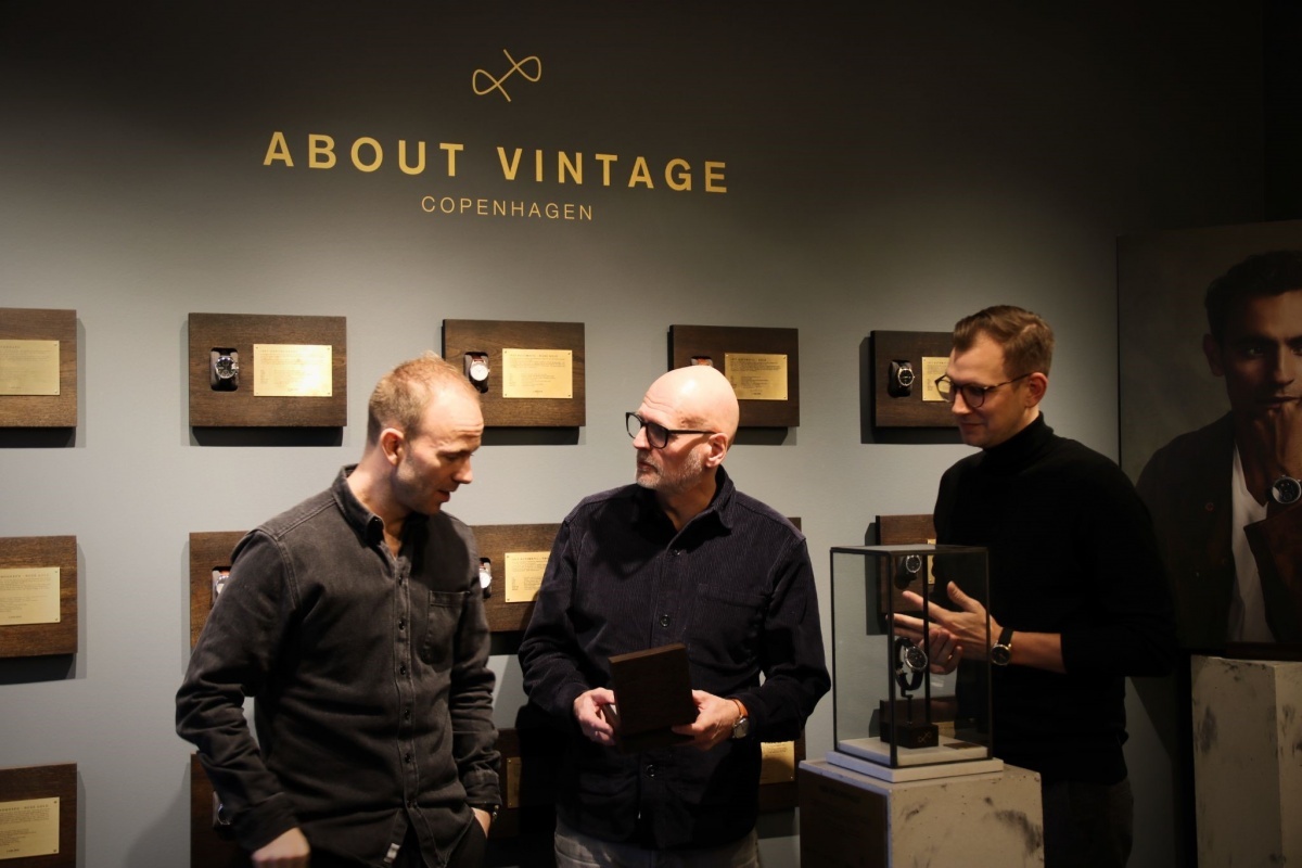 About Vintage 的兩位創始人 Andersen & Skov(左一、右一)