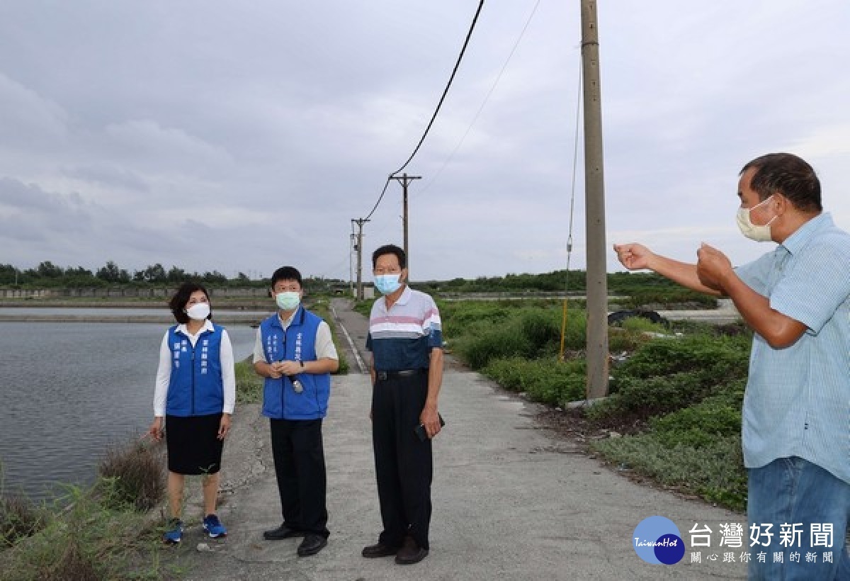 雲縣府規劃興設養殖專用海水引水設施,辦理下崙海水統籌供應系統以延管方式供給青蚶養殖區海水用水工程。