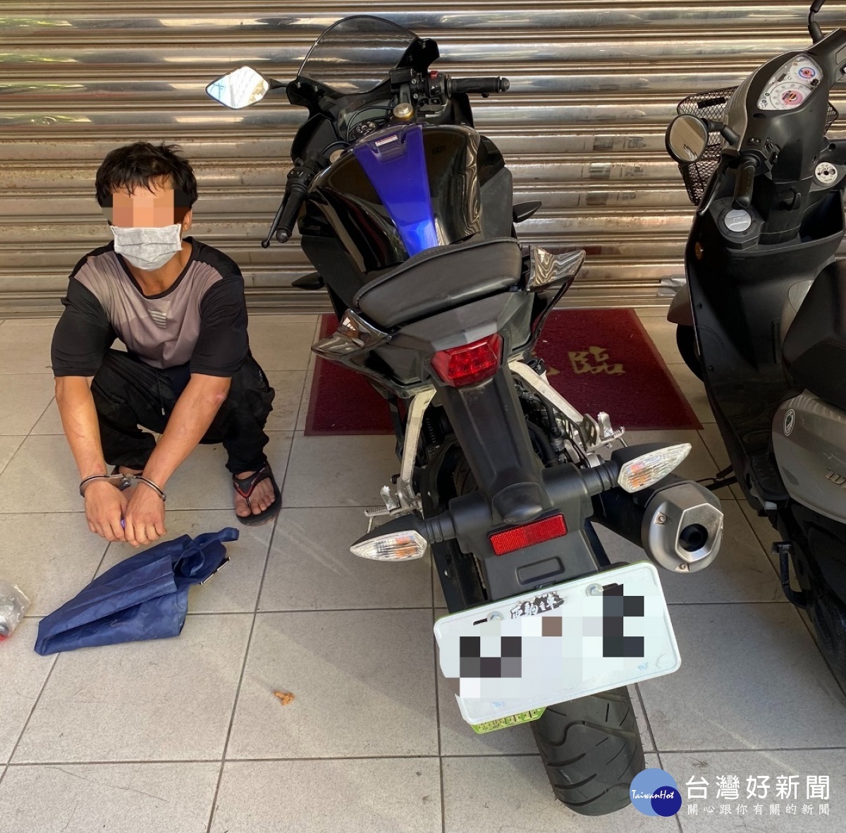 楊梅警方查獲機車連續竊盜犯