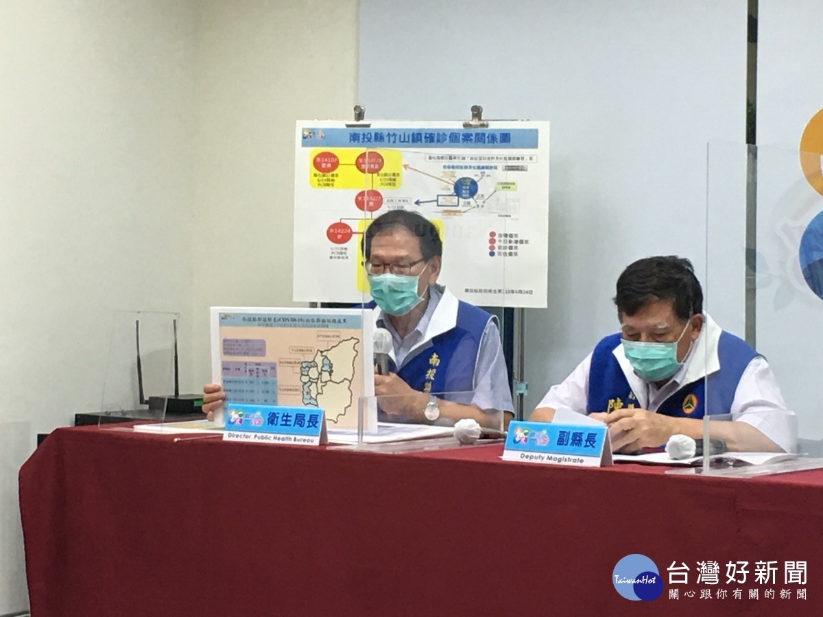 全縣已舉辦28場次快篩3668人完成,採檢出2陽性。(記者扶小萍攝)