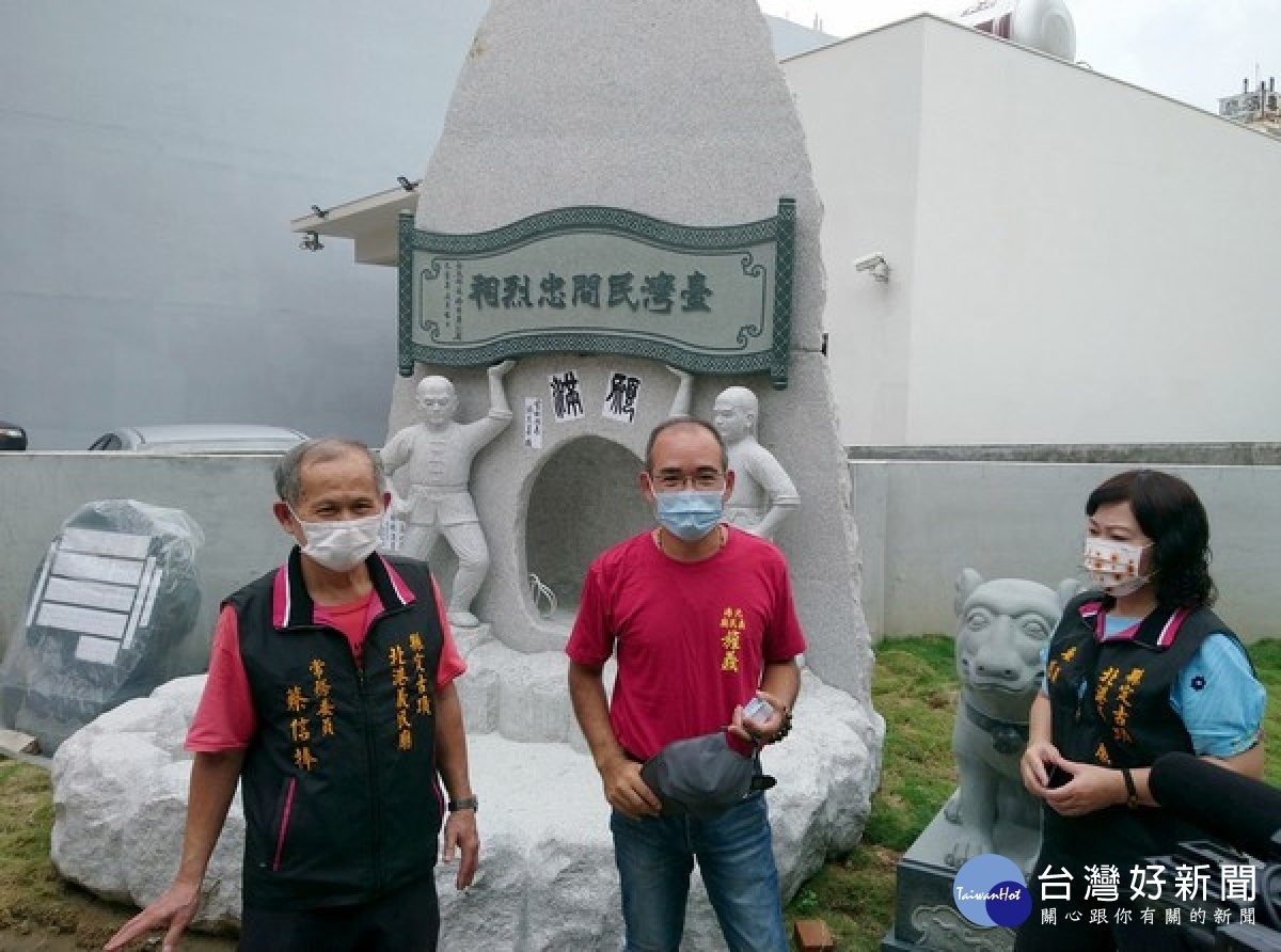 北港義民廟募資打造一座「台灣民間忠烈祠」石雕景觀許願池,預定6月底完工,將成為宗教重鎮的新亮點。