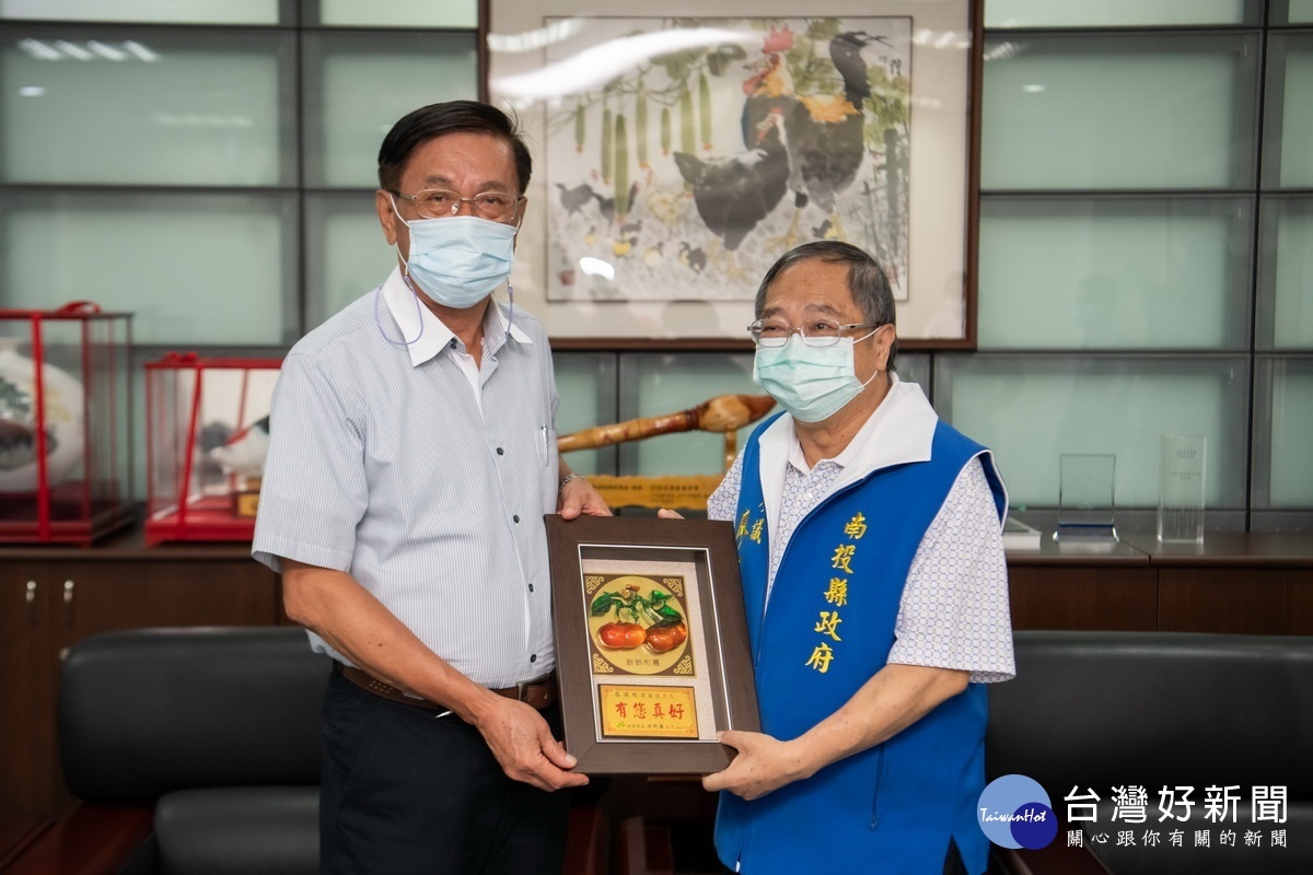 廖參議退休後將回竹山家鄉。(縣府提供)