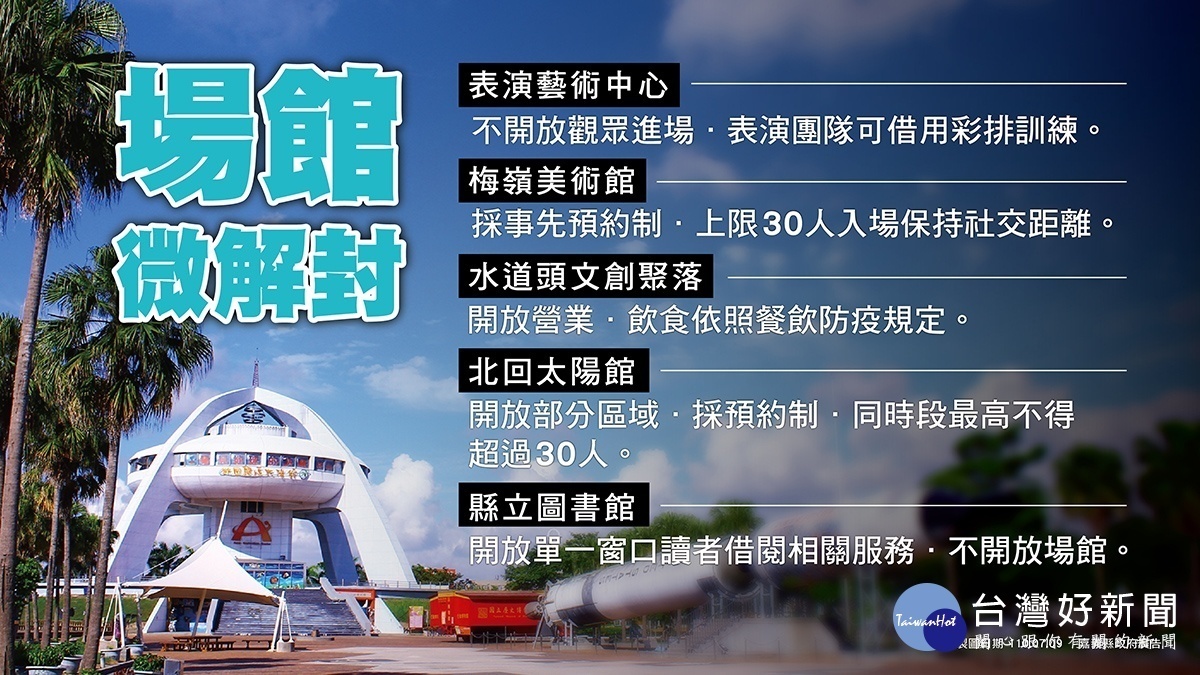 針對7/13微解封，嘉義縣訂出各項守則／陳致愷翻攝