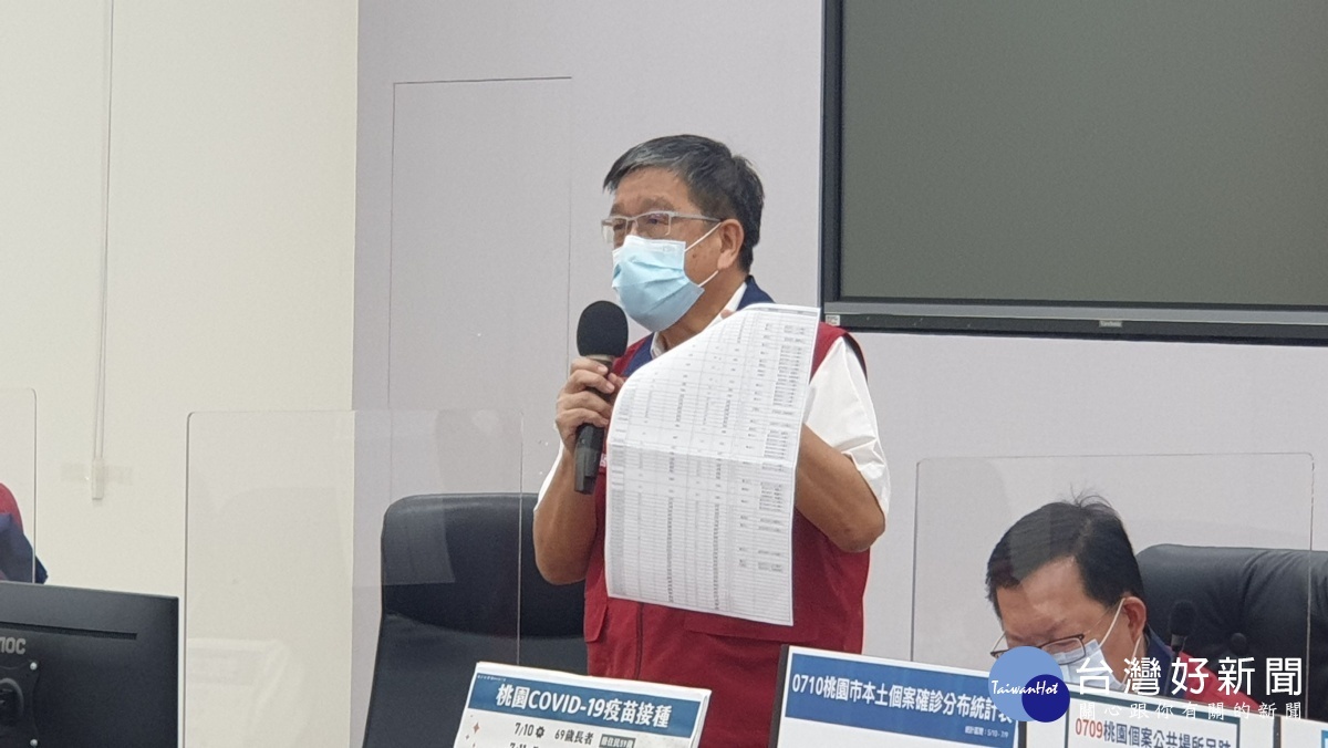 桃市確診者數字與中央不同 戶籍及居住地不同導致
