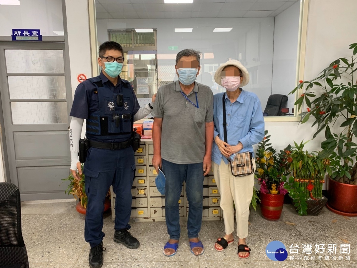 日籍老翁迷途,警協助聯繫返家