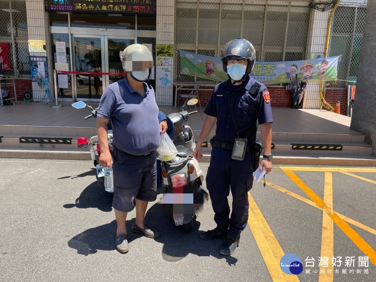 同款機車遭人誤騎,車主求助警方迅速尋回