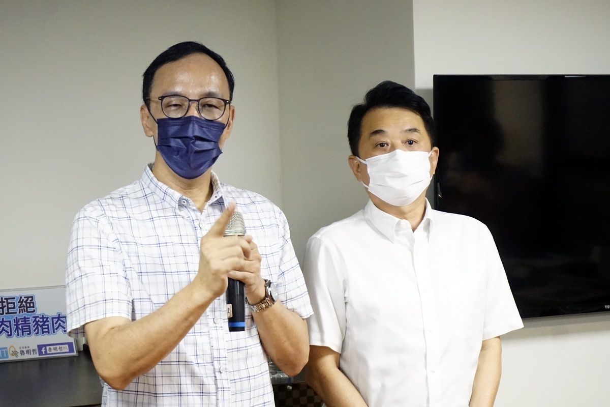 前國民黨主席朱立倫強調,1年內要讓國民黨的支持度超過民進黨。