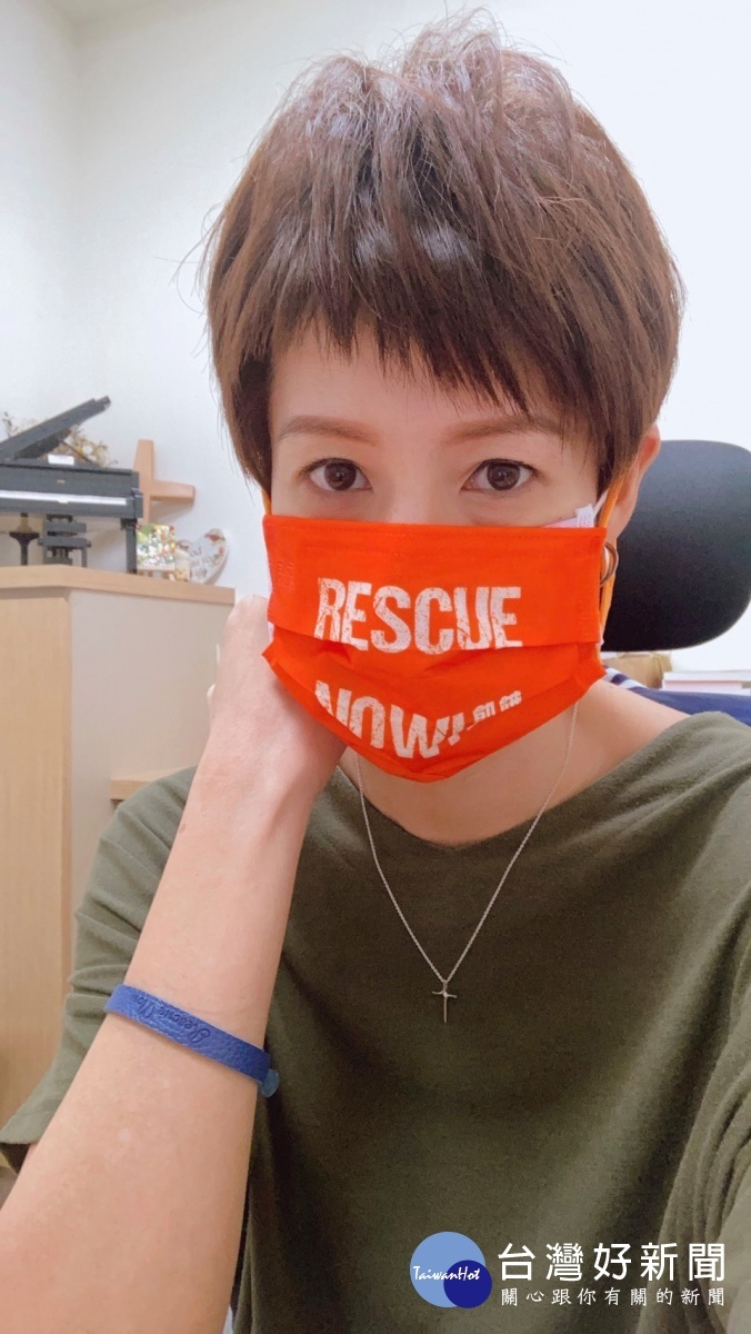 TVBS主播夏嘉璐響應飢餓挑戰,成為搶救最脆弱兒童之飢餓勇士(台灣世界展望會提供)