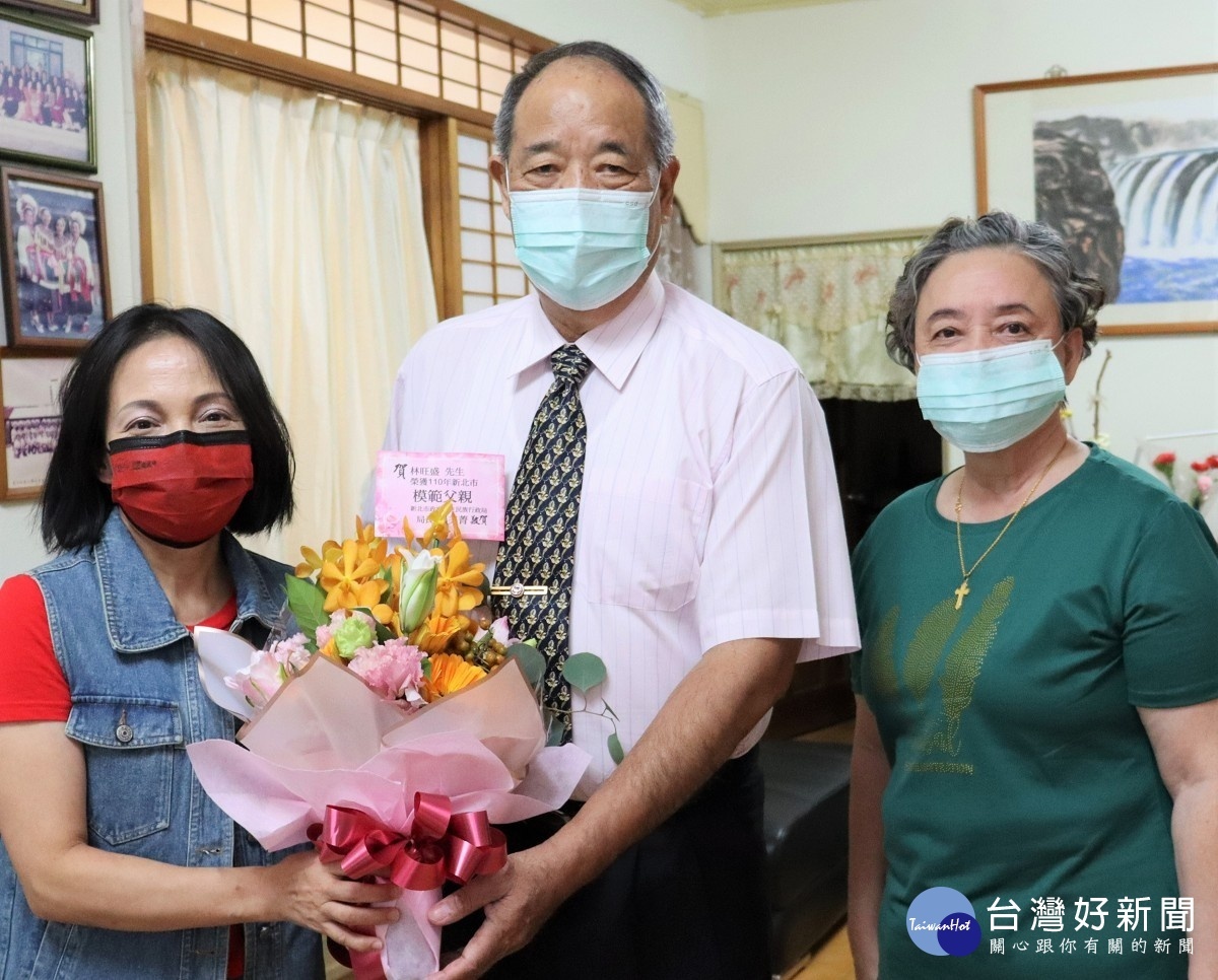林旺盛72歲的阿美族人,服務蘆洲天主堂協助教會各項事工,熱心公益不遺餘力,將信仰的堅持及大愛發揮在家庭、工作、生活及原住民族事務上