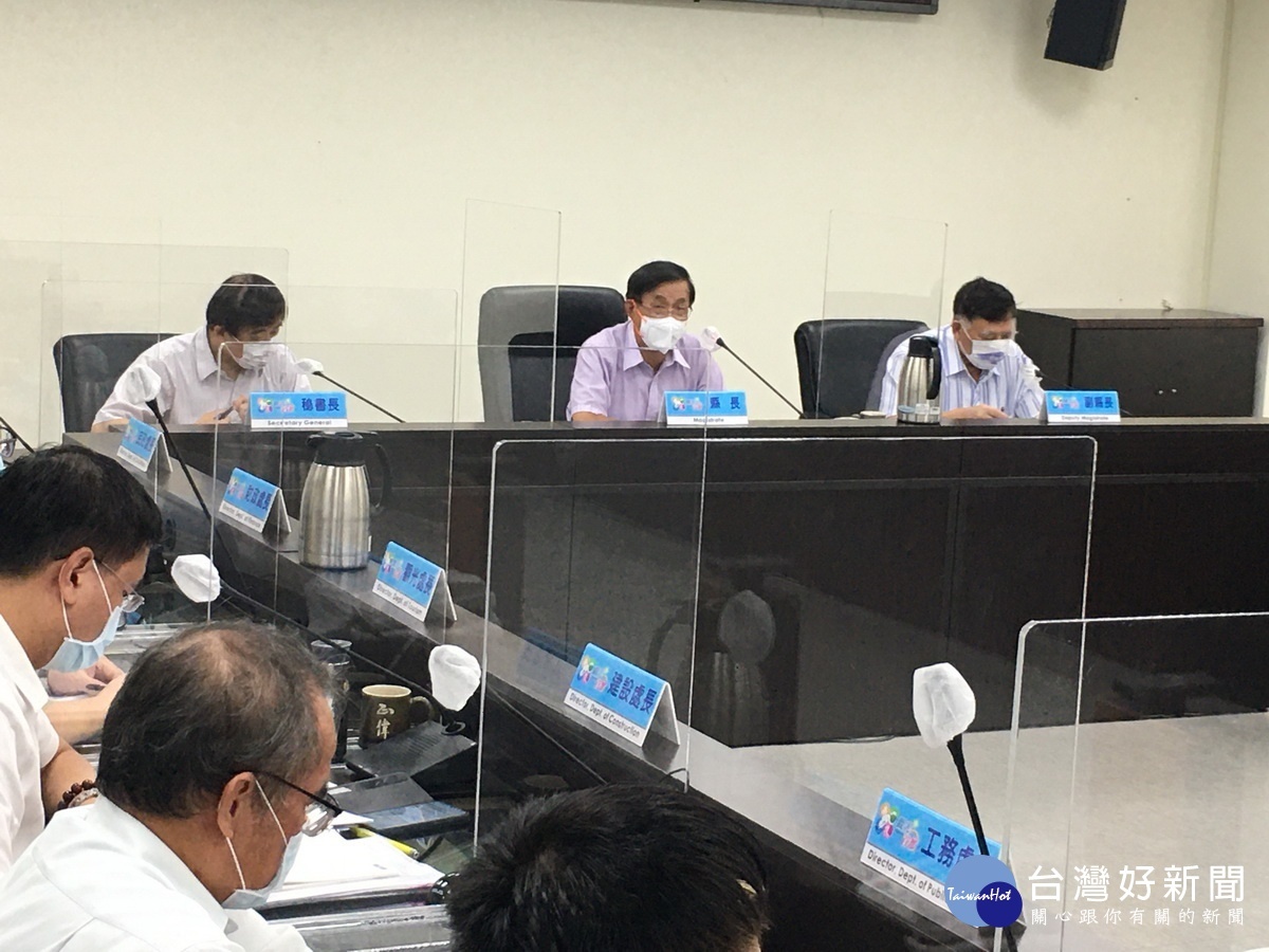 林縣長表示10月會決定要不要舉辦大型活動。(記者扶小萍攝)