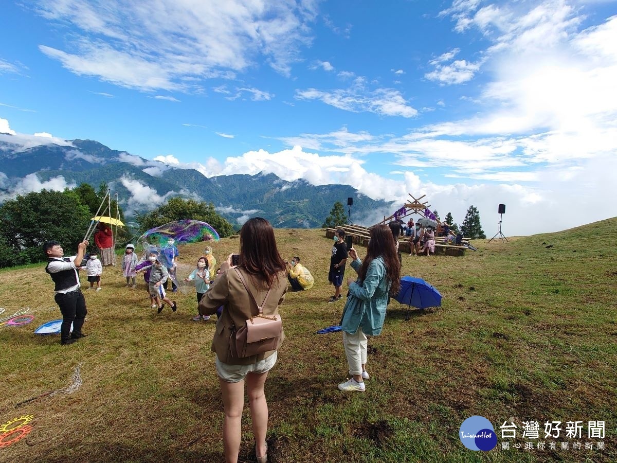 泡泡秀(圖片/清境農場提供)