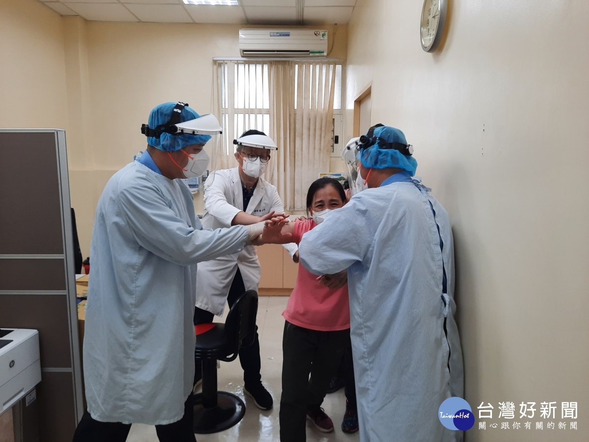 桃園醫院辦理防治演練 嚴正拒絕醫療暴力