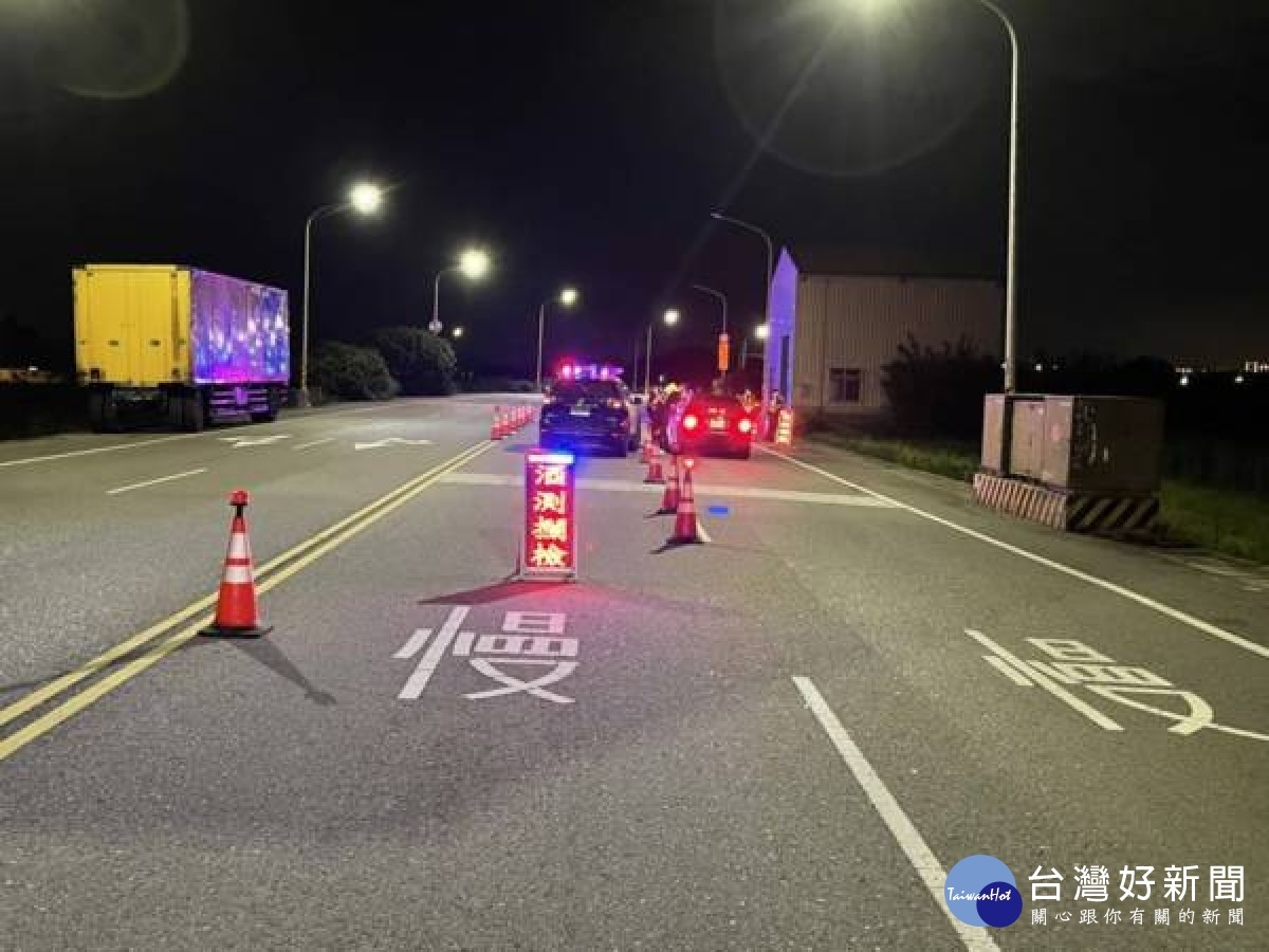 防疫降級應酬增加,大園分局即起加強取締酒駕