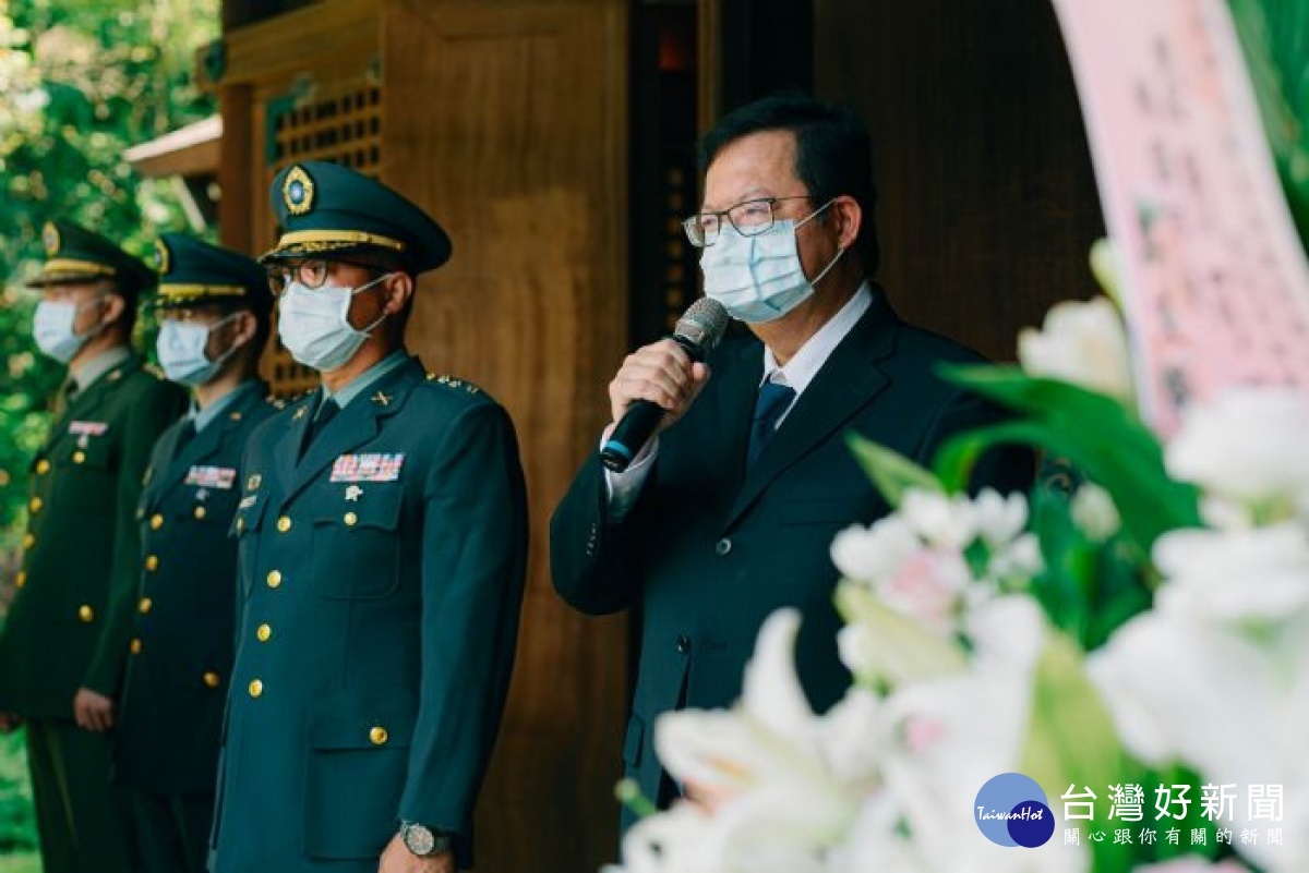 市長期許每一位在不同崗位的同仁都能以盡忠職守、保衛國家、保護國民當作永遠的職責