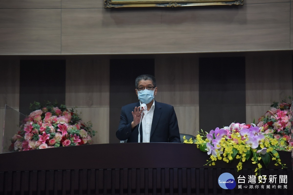 何議長也期許加速重振觀光榮景。(縣府提供)