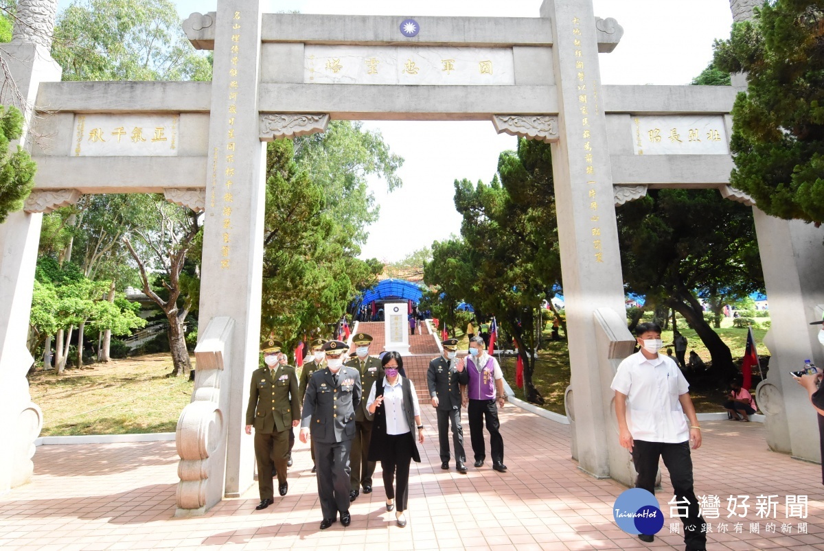 93軍人節彰化縣各界秋祭國殤大典。圖／彰化縣政府提供