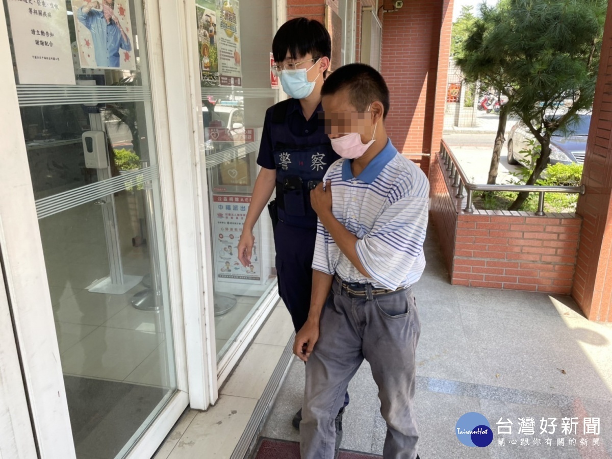 迷途男有多筆失蹤紀錄,經警方人臉辨識護送返家