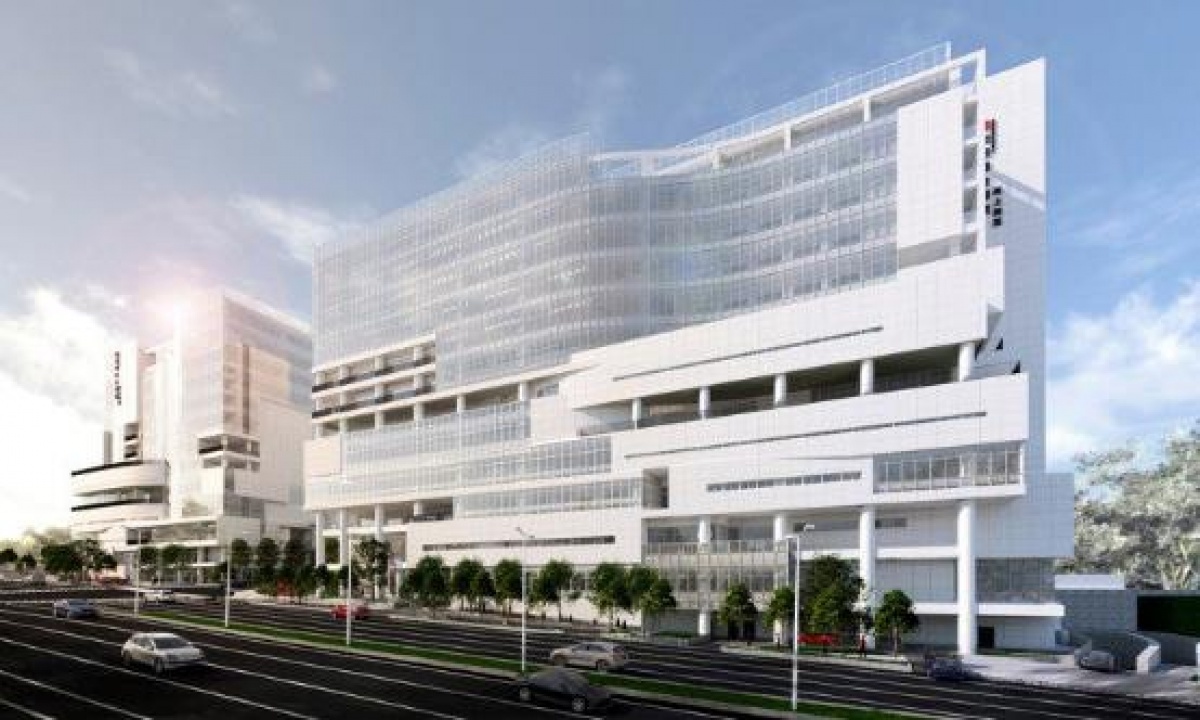光田綜合醫院向上院區即將於2022年落成啟用。