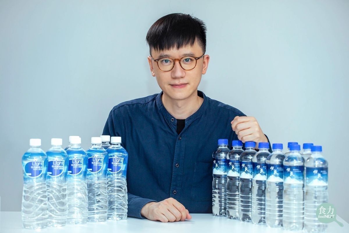 悅氏董事長特助陳冠豪，帶給消費者國際優質好水。（圖／食力提供）