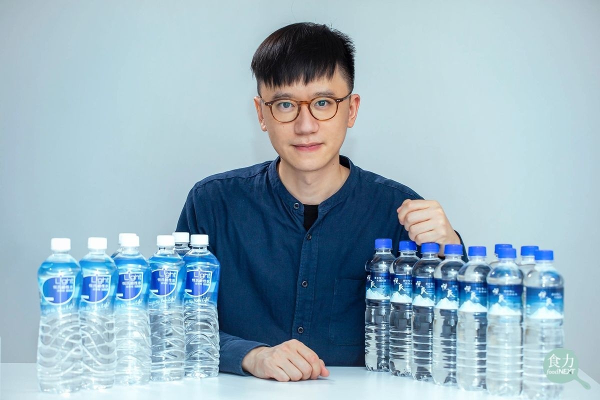 悅氏董事長特助陳冠豪,帶給消費者國際優質好水。(圖/食力提供)