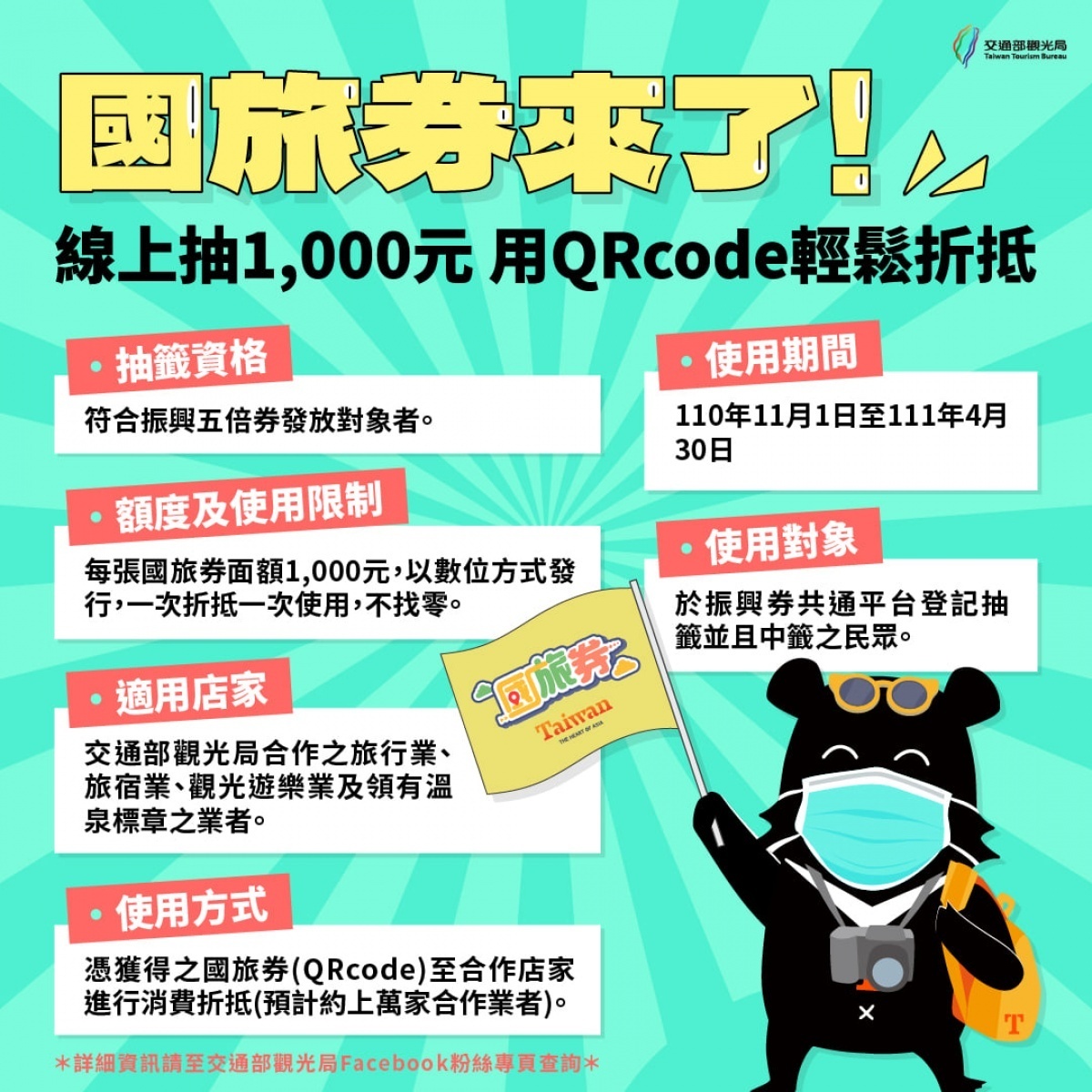 (圖/交通部觀光局Facebook)
