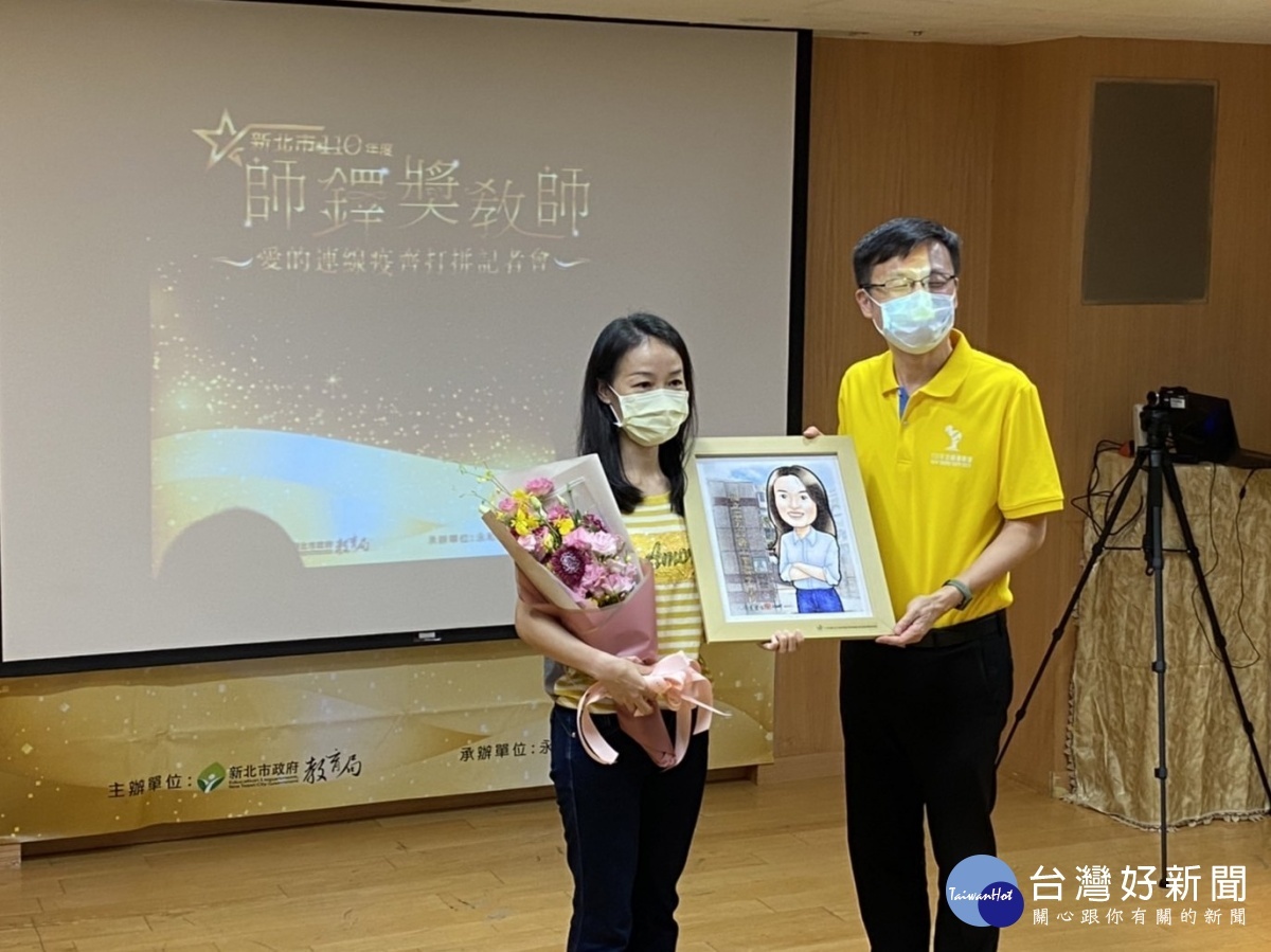 瑞芳高工趙雅靜老師教過的陳宇其同學現身影片,用溫暖的聲音緩緩訴說老師跟他說「你可以的,努力一點就有了」。他因為這句話的鼓勵而考上心中理想的大學(記者黃村杉攝)